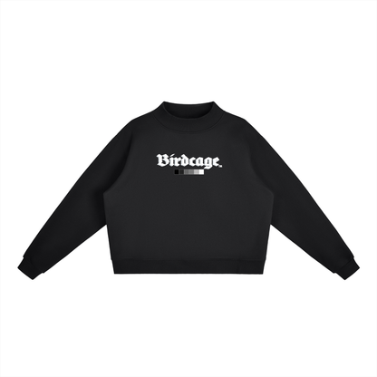Fleece Mock-Neck Crewcage